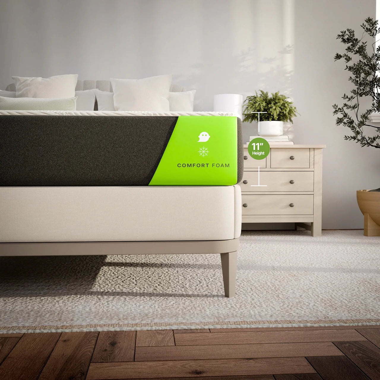 GhostBed Comfort Foam Mattress