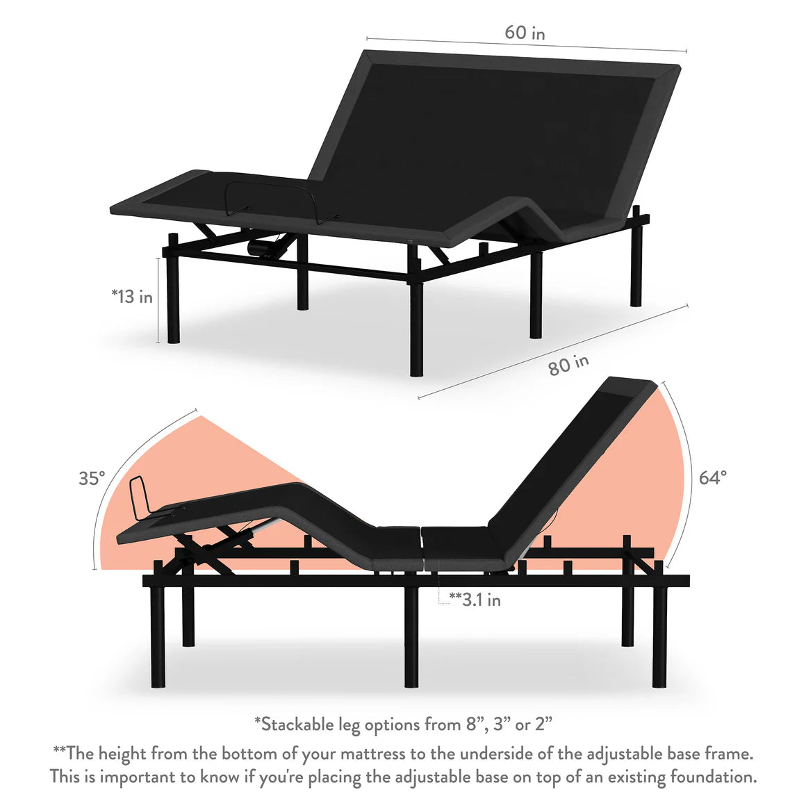 TRANQUILITY ADJUSTABLE BASE