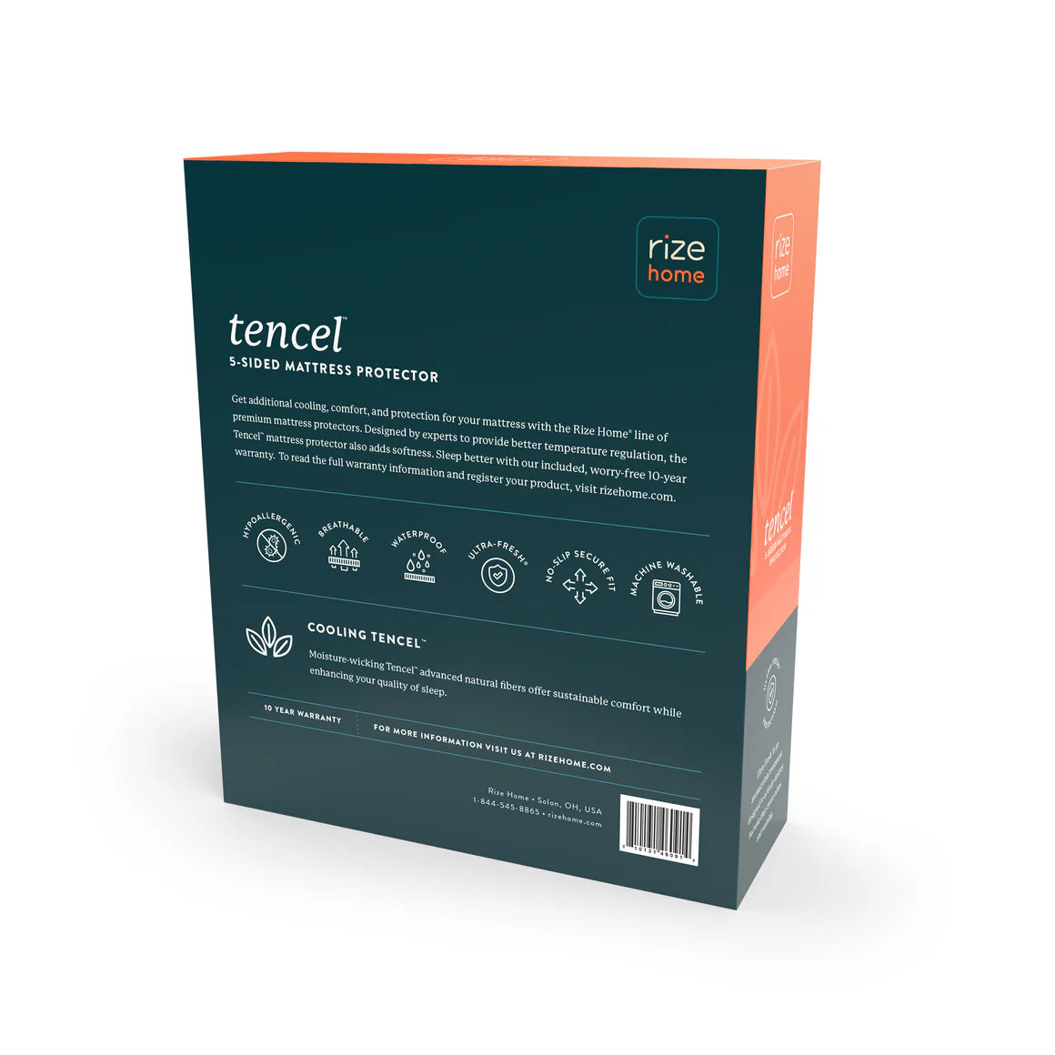 5 SIDED TENCEL MATTRESS PROTECTOR